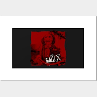 SAW X Tobin Bell as John Kramer movie graphic design poster Posters and Art